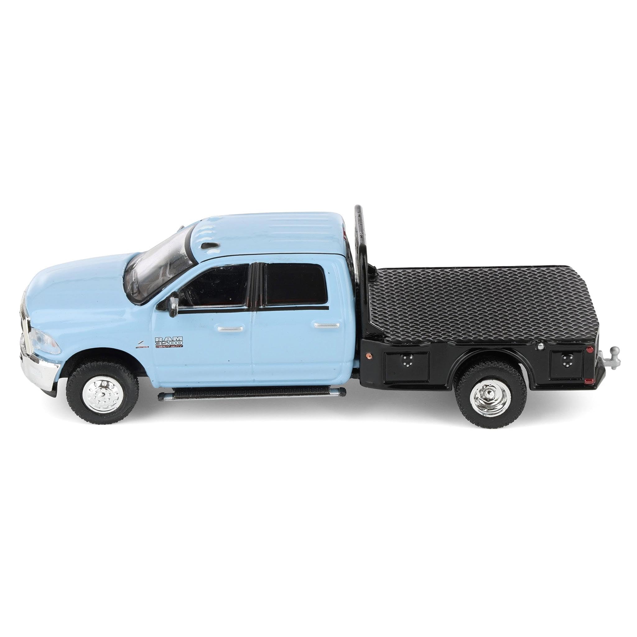 Amazon.com: Greenlight 1/64 2018 Ram 3500 Dually Flatbed Truck